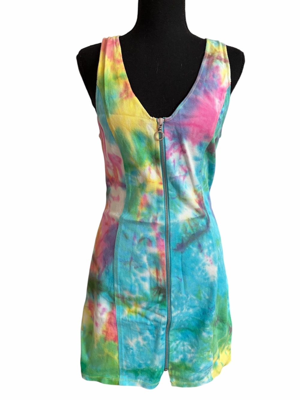 Dolce Vita Tie-Dye Zipped Dress